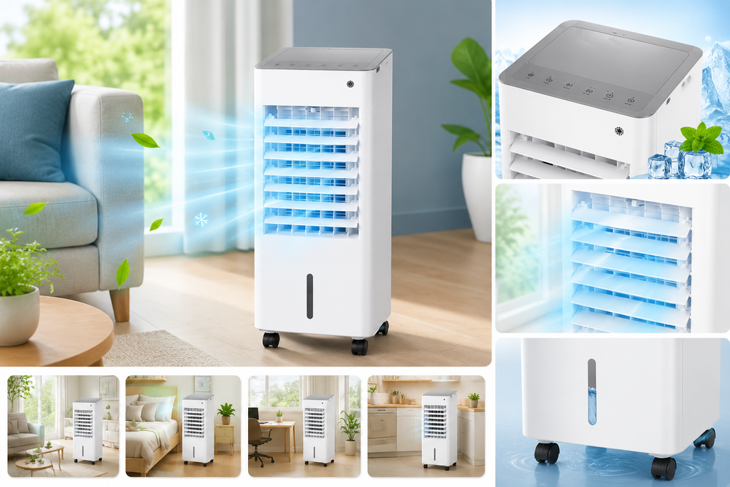 Climatiseur d'Air Portable 8L à Évaporation 110V/220V